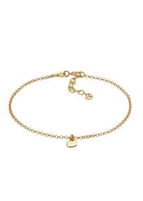 Elli - cuore amore amore Romantic Pea Trend Collana Minimal Regolabile in argento sterling 925 Bracciali e Braccialetti 1 pieces female