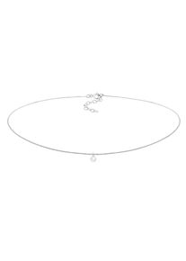 Elli - Girocollo Ciondolo Geo con Pietra di Luna in Argento Sterling 925 Collane 1 pieces female