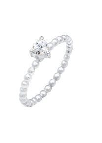 Elli - Anello di Fidanzamento in Cristallo di Zirconio a Cuore in argento sterling 925 AnElli 1 pieces female