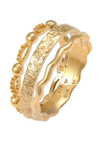 Elli - Anello a fascia in Argento Sterling 925 onde sfere AnElli 1 pieces female