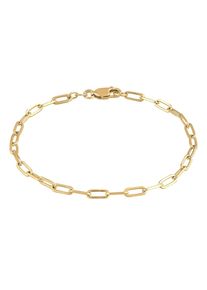 Elli - maglie ovale di base catena blogger tendenza in Argento Sterling 925 Bracciali e Braccialetti 1 pieces female