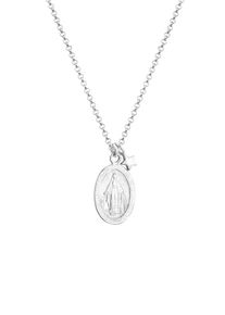 Elli - Pendente Immagine Maria di Base in Argento Sterling 925 Collane 1 pieces female