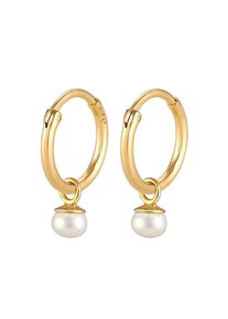 Elli Premium - Orecchini Argento Sterling 925 Placcato Oro con Pietre Preziose di Topazio 1 pieces female