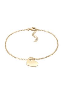 Elli - Ciondolo con cuore ritagliato simbolo dell'amore in argento Sterling 925 Bracciali e Braccialetti 1 pieces female
