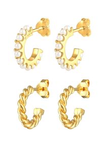 Elli - Set di Cristalli Multicolore Pastello in Argento 925 Orecchini 1 pieces female
