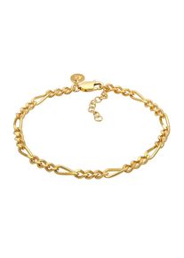Elli Premium - Anello scintillante con cristalli di zircone in argento sterling 925 placcato oro Bracciali e Braccialetti 1 pieces female