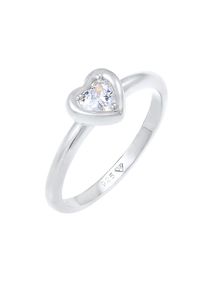 Elli - Anello Cuore Amore in Argento Sterling 925 con Cristalli Zirconia AnElli 1 pieces female
