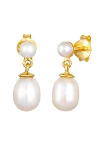 Elli Premium - Orecchini pendenti con perle d'acqua dolce in argento sterling 925 1 pieces female