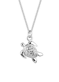 Elli - Collana con Pendente Tartaruga in Argento 925 Collane 1 pieces female