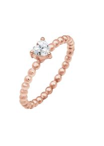 Elli - Anello di Fidanzamento in Cristallo di Zirconio a Cuore in argento sterling 925 AnElli 1 pieces female