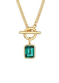 Elli - Collana a Strati con Pietra di Luna e Goccia in Argento 925 Collane 1 pieces female