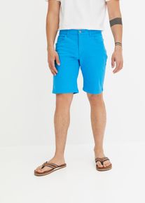 Coloured Stretch-Bermuda Regular Fit, blau, Größe 60, mit Baumwolle, bonprix