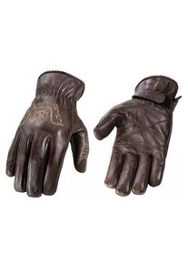 Rokker Tattoo Ape Motorradhandschuhe (Braun)