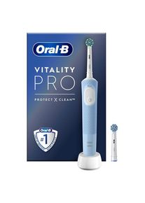 Oral-B Elektrische Zahnbürste Vitality Pro Vapor Blue + Extra Refill