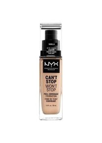 Nyx Cosmetics NYX Professional Makeup - Can't Stop Won't Stop Foundation - Vanilla 30 ml