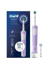 Oral-B - Vitality Pro CA HBOX Violetti Sähköhammasharja + Lisätäyttö