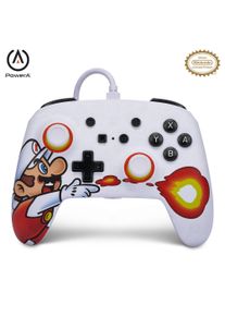 PowerA Enhanced Wired Controller for Nintendo Switch - Fireball Mario