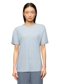Drykorn AIMBRE Casual t-shirt met korte mouwen in jersey met kledingstukverf in blauw, maat XS