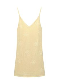 Pull&Bear Pull&Bear Robes en maille Femme jaune taille XS