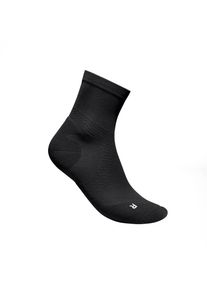 Bauerfeind Sports Herren Run Ultralight Mid Cut Socks schwarz