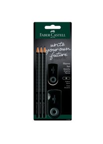 Sleeve Bleistiftset groß - schwarz Faber-Castell 217059