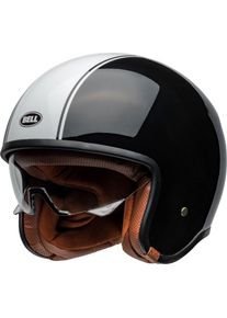 Bell TX 501 Rally, integraalhelm , kleur: Zwart/Wit , maat: L