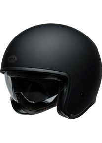 Bell TX 501 Solid, kask z otwartą twarzą , kolor: Matowy-Czarny , rozmiar: XXL