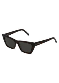 SAINT LAURENT SL 276 MICA | okulary przeciwsłoneczne | Kształt okularów: kocie oko, nylon, brązowy