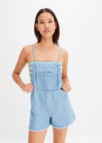 Combishort en jean - bleu - taille 50 - 100% coton - bonprix