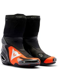 Dainese Axial 2, bottes , couleur: Noir/Rouge Néon/Blanc , taille: 42 EU