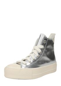 Converse Heren Sneakers hoog 'CHUCK TAYLOR ALL STAR' beige / zilver 35-35.5