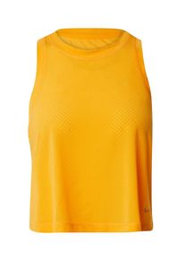 Nike Sporttop 'ONE CLASSIC' Damen gelb Größe XS Logoprint
