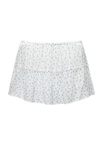 Pull&Bear Pull&Bear Hosenrock Damen hellblau / offwhite Größe 40