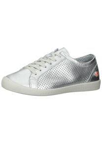 Softinos Dames Sneakers laag zilver 36