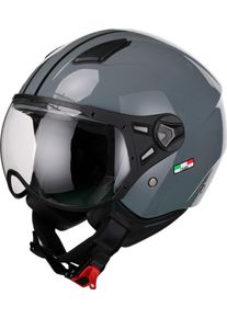 Vito Moda, kask odrzutowy , kolor: szary , rozmiar: S