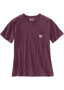 Carhartt Workwear Pocket, t-shirt women , color: Dark Red (V27) , size: XL