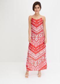 bonprix Női Mintás maxi ruha piros 40/42