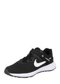 Nike Športová obuv 'Revolution 6 FlyEase' Dívka čierna / biela 32