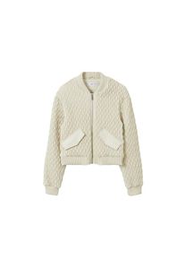 Mango Dames Tussenjas 'Pumbi' ecru XS
