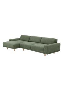 Tchibo - Ecksofa »Penelope« - 283x133x68cm - braun - Eichenholz / Polyester / Polyamid