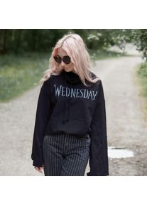 Miércoles - Suéter Corto Tóxico - M - Negro