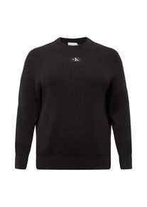 Calvin Klein Jeans Curve Pull-over Femme noir taille 5XL