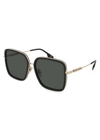 Burberry 0BE3145D | okulary przeciwsłoneczne | Kształt okularów: kanciasty, tworzywo sztuczne, czarny