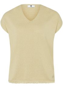 Trui V-hals Anna Aura beige