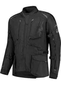 Rusty Stitches Cliff, waterdicht textieljack , kleur: zwart , maat: L