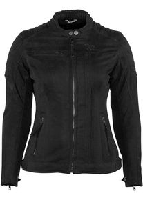 Rusty Stitches Lauren V2, veste textile femme , couleur: Noir , taille: 36