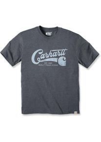 Carhartt Script Graphic, t-shirt , kleur: grijs/blauw , maat: L