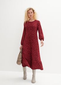 bonprix Mujer Vestido midi de punto rosa 36/38