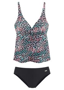 Venice Beach Tankini dla kobiet turkusowy / czerwony / czarny Rozmiar S