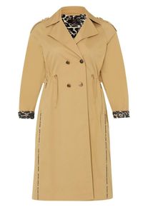 Emilia Lay - Trenchcoat, beige, Gr. 50, Baumwolle